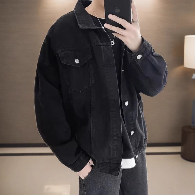 Herren Lockere Denimjacke Echoarchiv