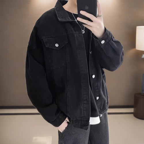 Herren Lockere Denimjacke Echoarchiv