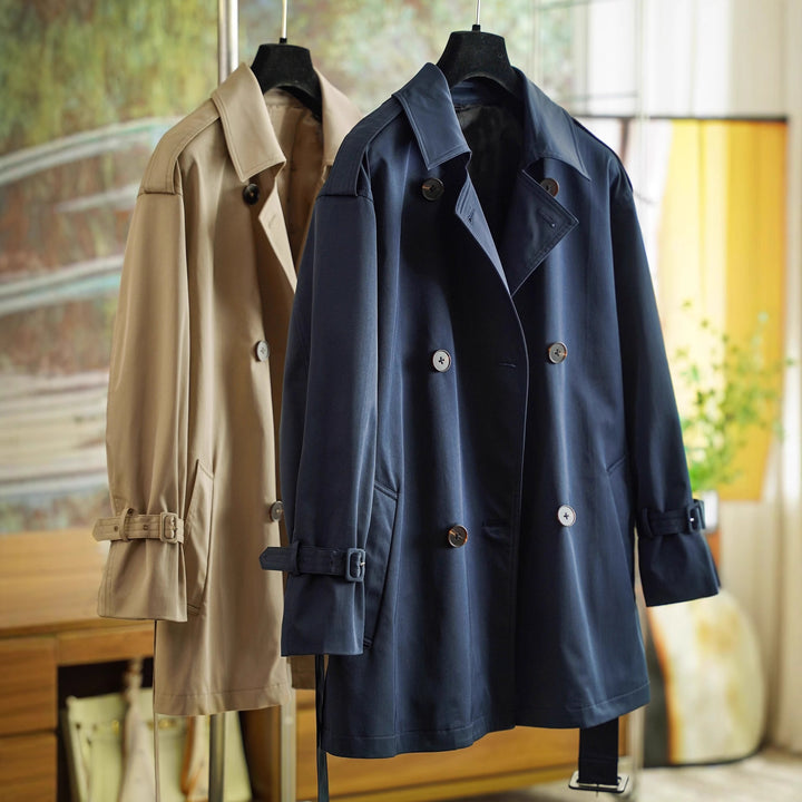 Damen Elegante und lässige Trenchjacke Echoarchiv