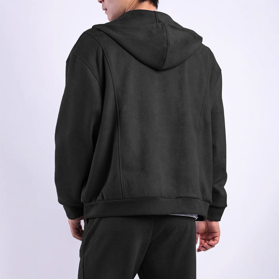 Herren Fleecejacke mit ergonomischem Schnitt und praktischen Taschen Echoarchiv