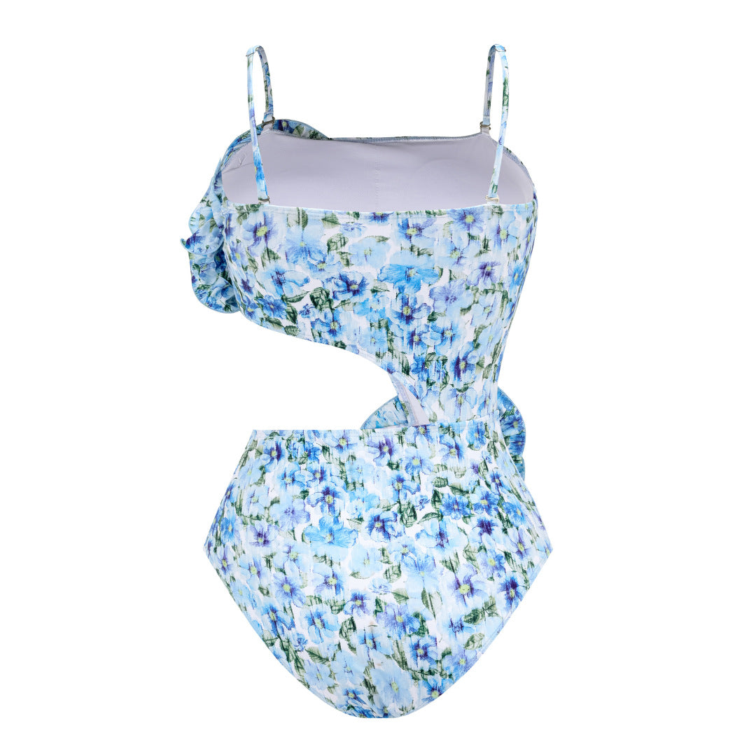 Damen Badeanzug mit bezauberndem Cut-Out-Design und überschnittenem Ausschnitt Echo Archiv