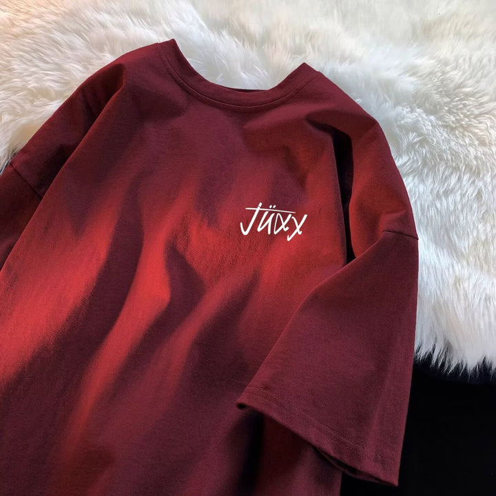 Unisex Lässiges Oversized T-Shirt mit kreativem Aufdruck Echoarchiv