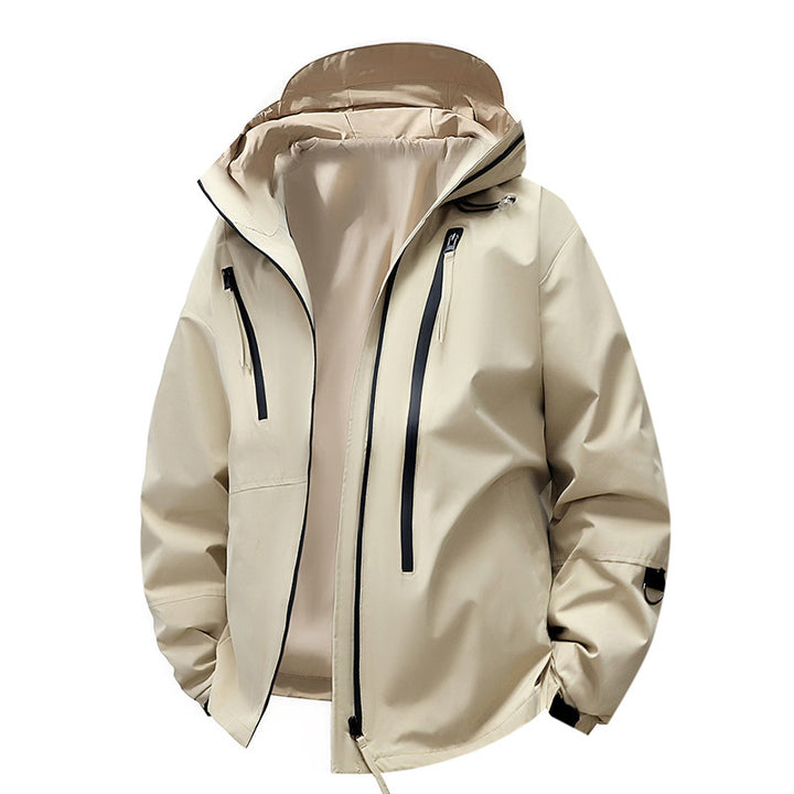 Herren Funktionale Wasserfeste Outdoor-Jacke Echo Archiv