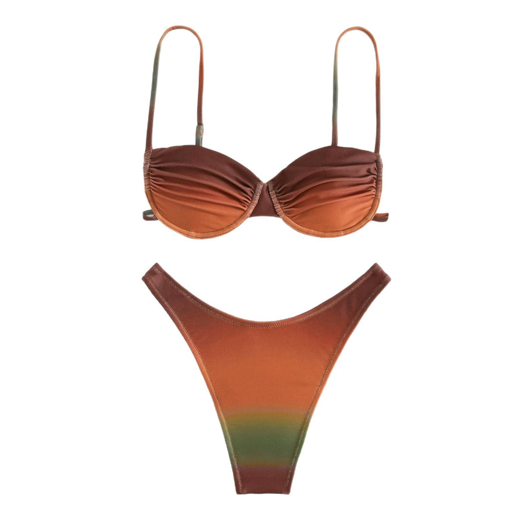 Damen Bikini-Set mit gepaddetem Oberteil und figurschmeichelndem Schnitt Echo Archiv