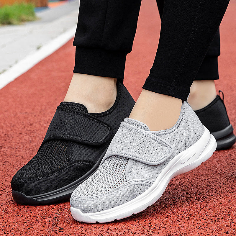 Unisex nan atmungsaktive Komfort-Halbschuh mit Klettverschluss und ergonomischer Dämpfung Echo Archiv