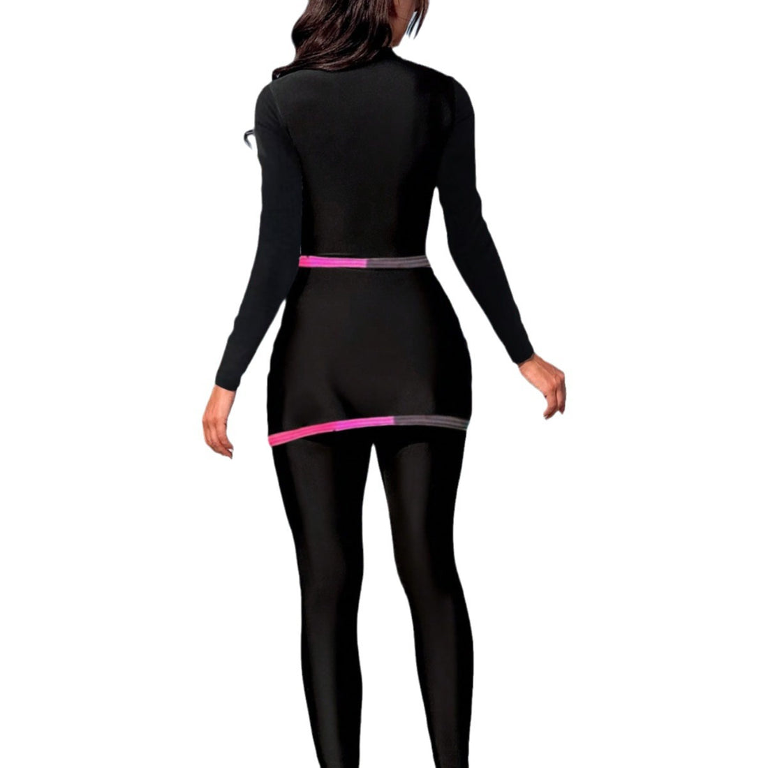 Damen modischer Longsleeve Badeanzug – Maréssa