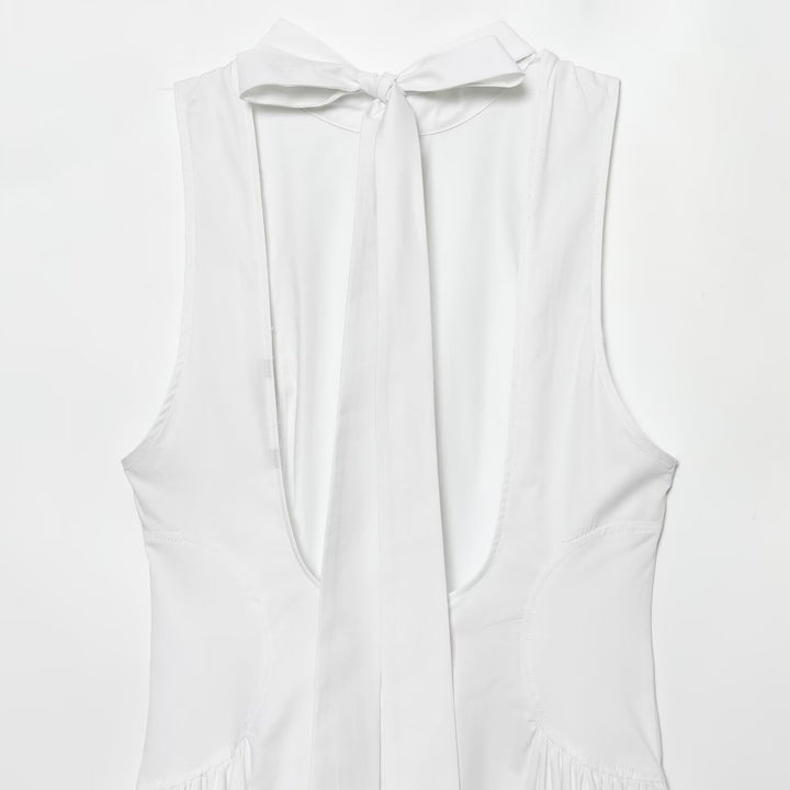 Damen Maxikleid mit elegantem Rundhalsdesign und fließendem Schnitt Echo Archiv