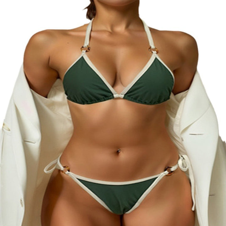 Damen Triangel-Bikini mit eleganten Schnallen Echo Archiv