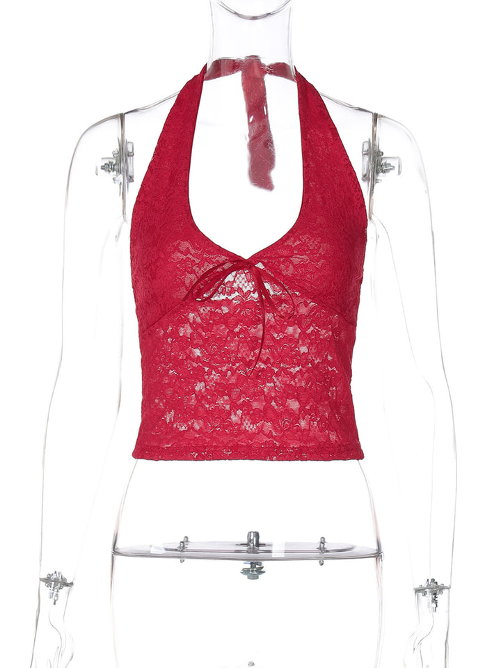 Damen Haltertop aus feiner Spitze Echo Archiv