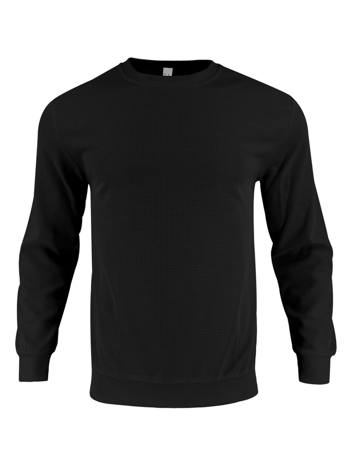 Herren hochwertiger Langarmpullover Echoarchiv