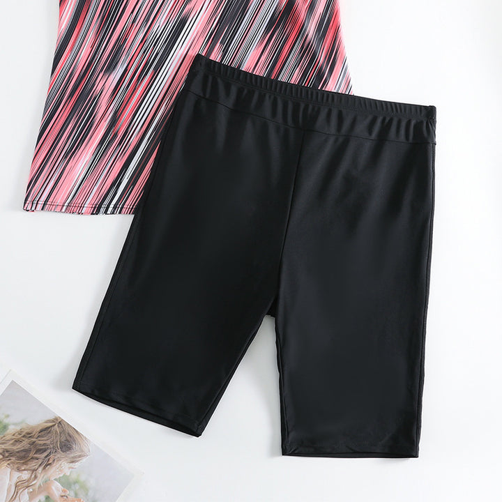 Damen sportliches Tankini-Set mit atmungsaktivem Racerback Echo Archiv