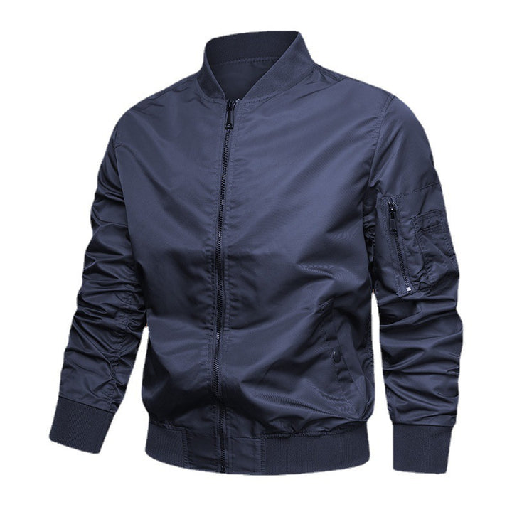 Herren Modische Bomberjacke Echo Archiv