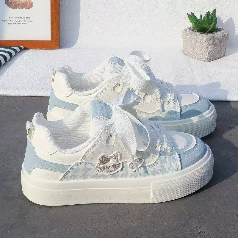 Damen Sneakers mit modischem Karomuster und komfortabler Sohle Echo Archiv
