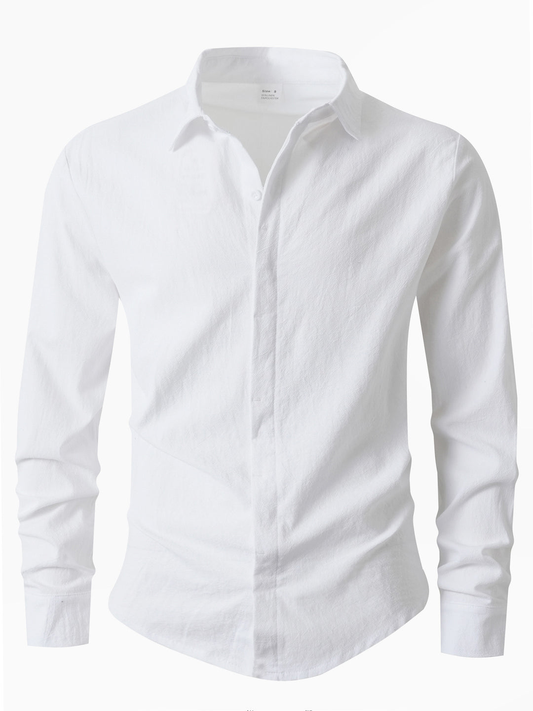 Herren Elegantes Casual-Hemd mit Slim-Fit Schnitt Echoarchiv