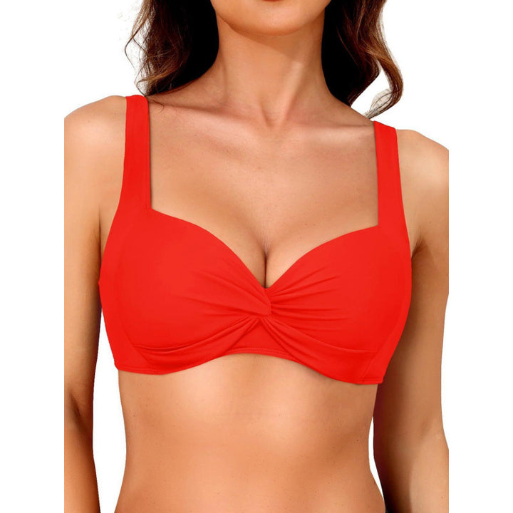 Damen Sportliches Bikinioberteil mit Twisted-Design Echo Archiv