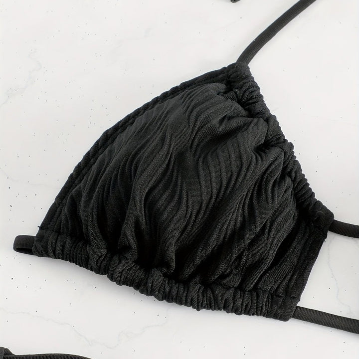 Damen Triangel-Bikini mit raffiniertem Rüschendesign Echo Archiv