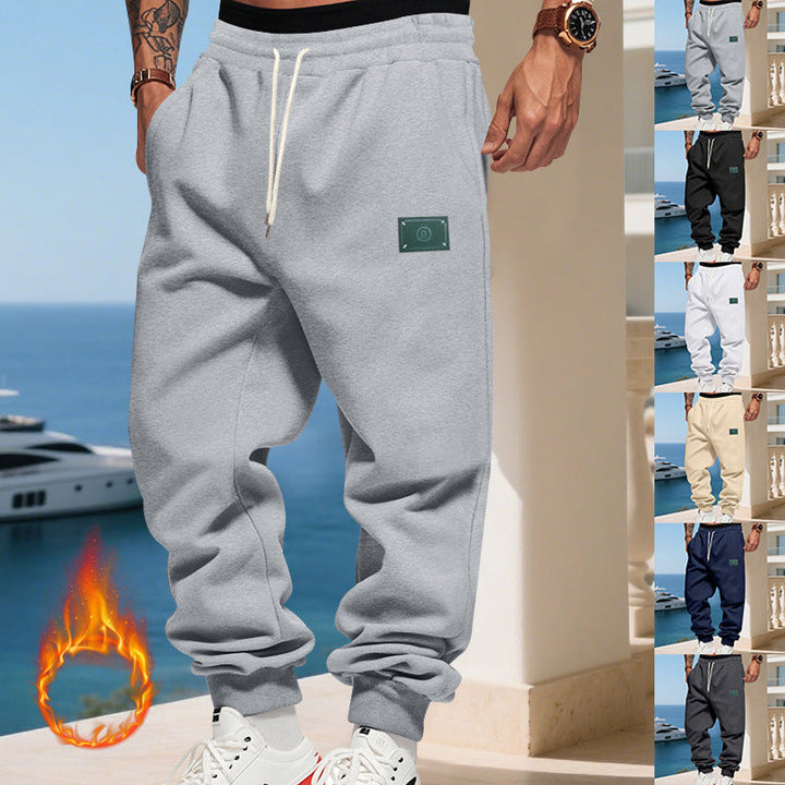 Herren bequeme Jogginghose mit verstellbarem Bund und praktischen Seitentaschen Echoarchiv