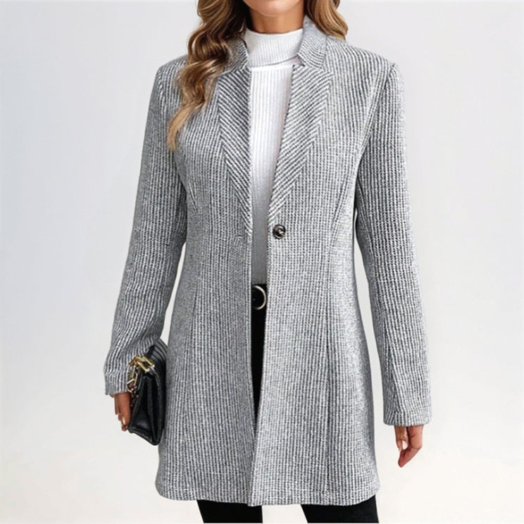 Damen eleganter strukturierter Blazer Echoarchiv