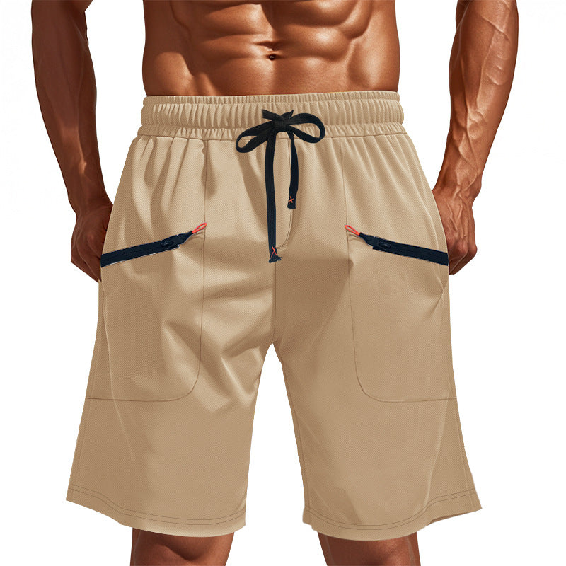 Herren Sportliche Shorts mit vielseitigen Taschen und elastischem Bund Echoarchiv