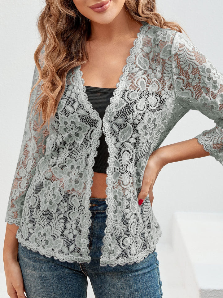Echoarchiv | Eleganter Blazer mit Spitze