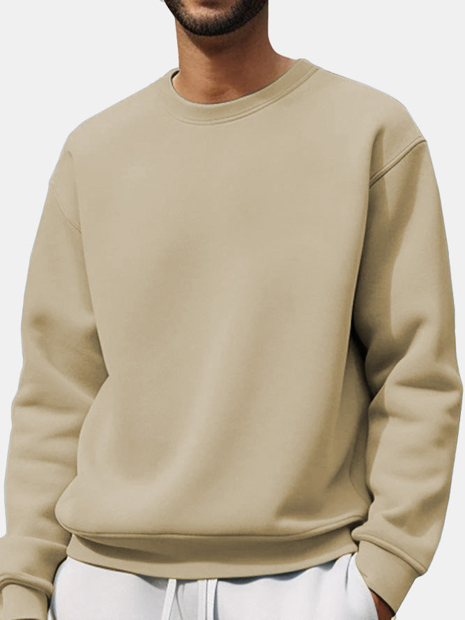 Herren lässiger Sweatpullover mit überschnittenen Schultern Echoarchiv