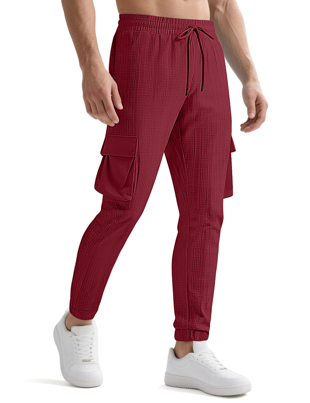 Herren Cargo-Jogginghose mit elastischem Bund und praktischen Taschen Echoarchiv
