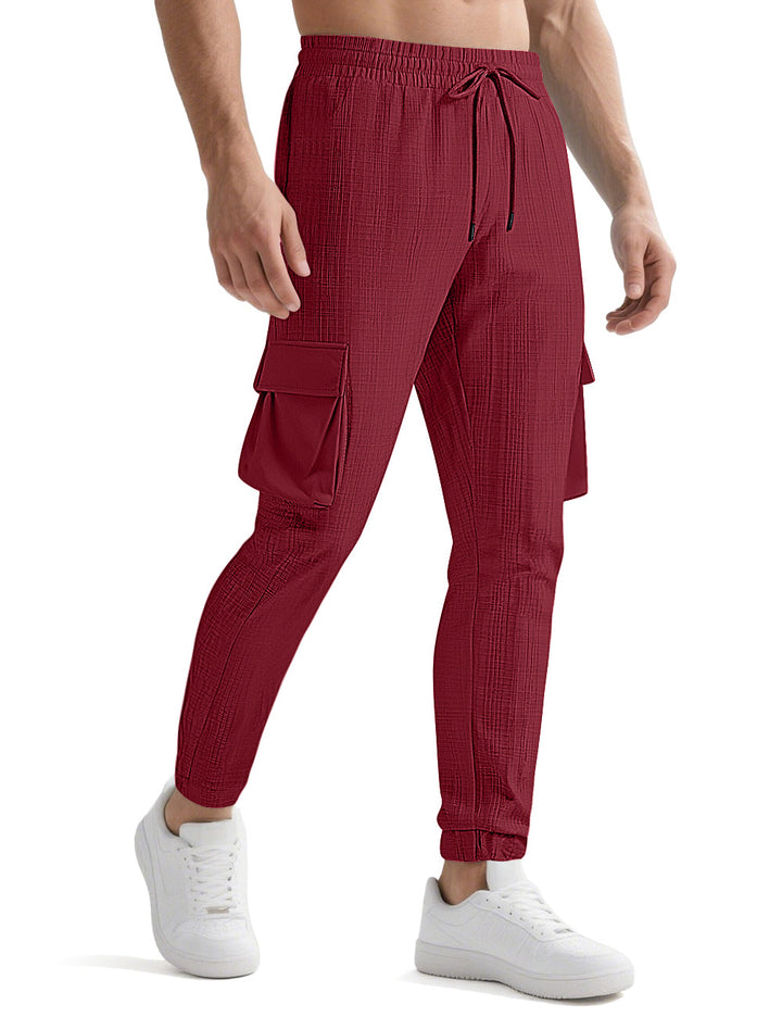 Herren Cargo-Jogginghose mit elastischem Bund und praktischen Taschen Echoarchiv