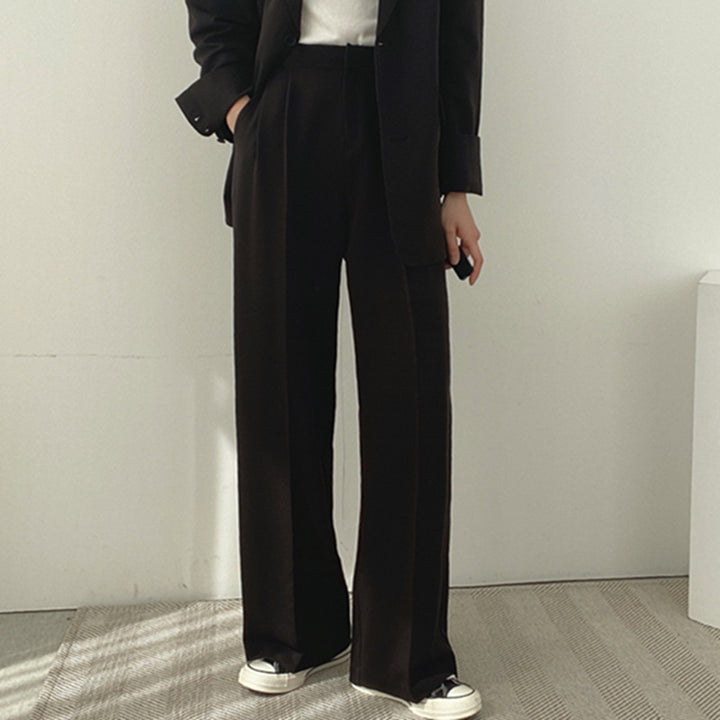 Damen Elegante und bequeme Hochtaillierte Hose Echo Archiv