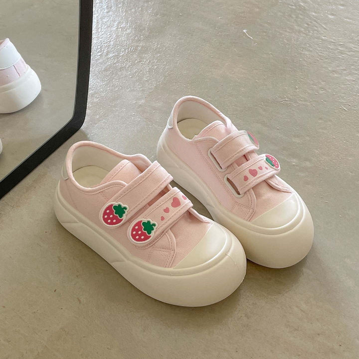 Damen bequeme und verspielte Sneaker mit Klettverschluss von Echo Archiv