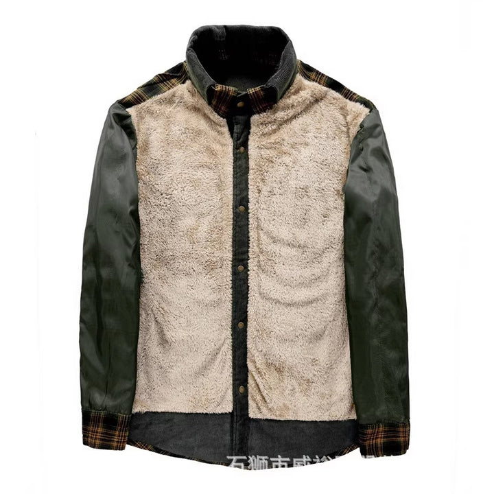 Herren Wärmeisolierte Flanelljacke Echo Archiv