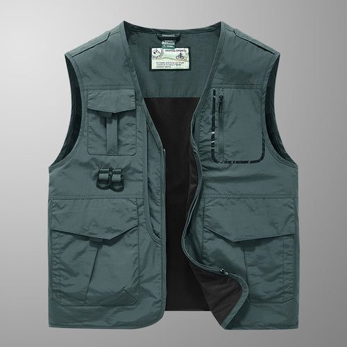 Herren Multifunktionale Outdoor-Weste Echo Archiv 1788241898