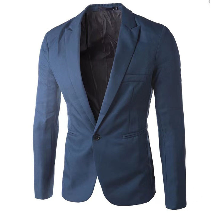 Herren Eleganter Slim-Fit Blazer Echoarchiv