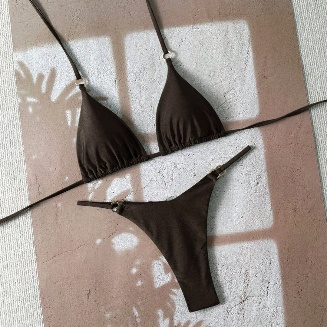 Damen Triangel-Bikini mit stilvollen Akzenten Echo Archiv
