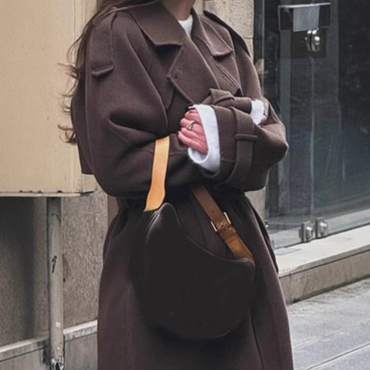 Damen oversized Wollmantel Echoarchiv