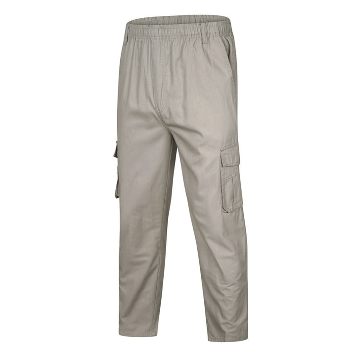 Herren locker sitzende Cargo‑Hose mit elastischem Bund und Mehrfach‑Taschen Echo Archiv