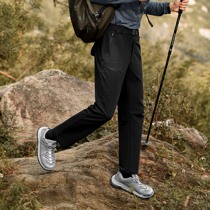 Herren leichte Outdoor-Hose mit verstellbarem Bund und wasserabweisenden Eigenschaften Echoarchiv