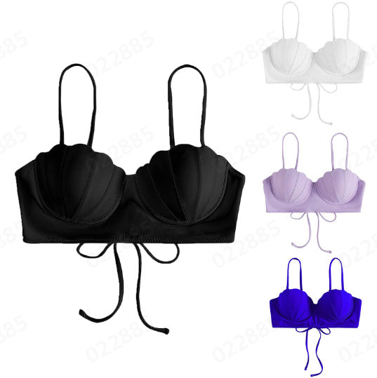 Damen Bikinoberteil mit Rüschen-Design Echo Archiv