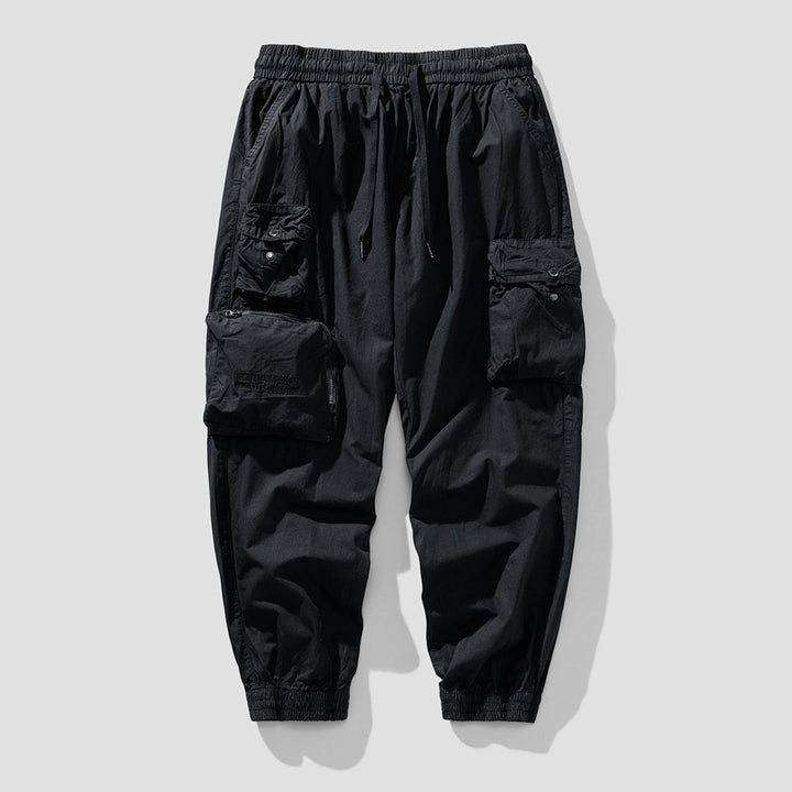 Herren Cargo-Joggerhose mit elastischem Bund, multifunktionalen Cargotaschen und abnehmbarer Packtasche Echo Archiv