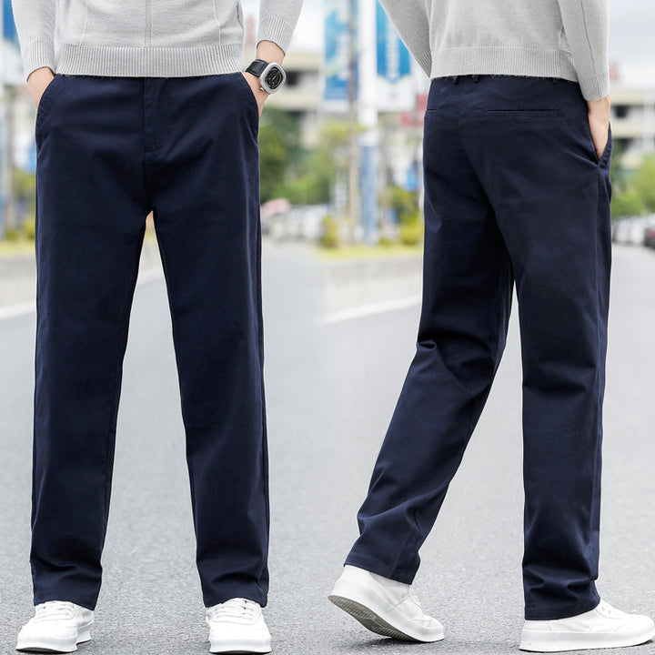 Herren legere Freizeithose mit elastischem Bund und praktischen Taschen Echoarchiv