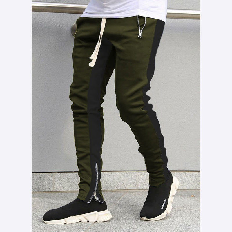 Herren Sportliche Slim-Fit Jogginghose mit Seitentaschen – Sorevano