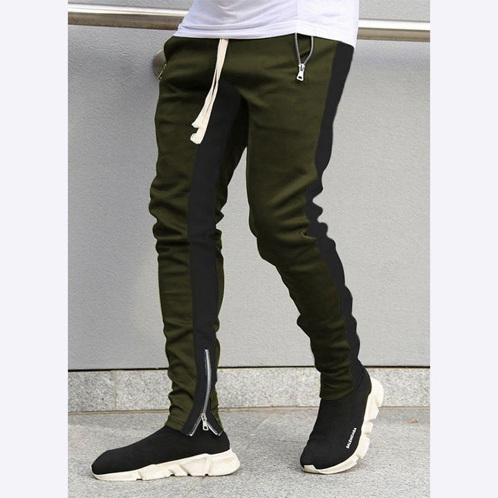Herren Sportliche Slim-Fit Jogginghose mit Seitentaschen – Sorevano