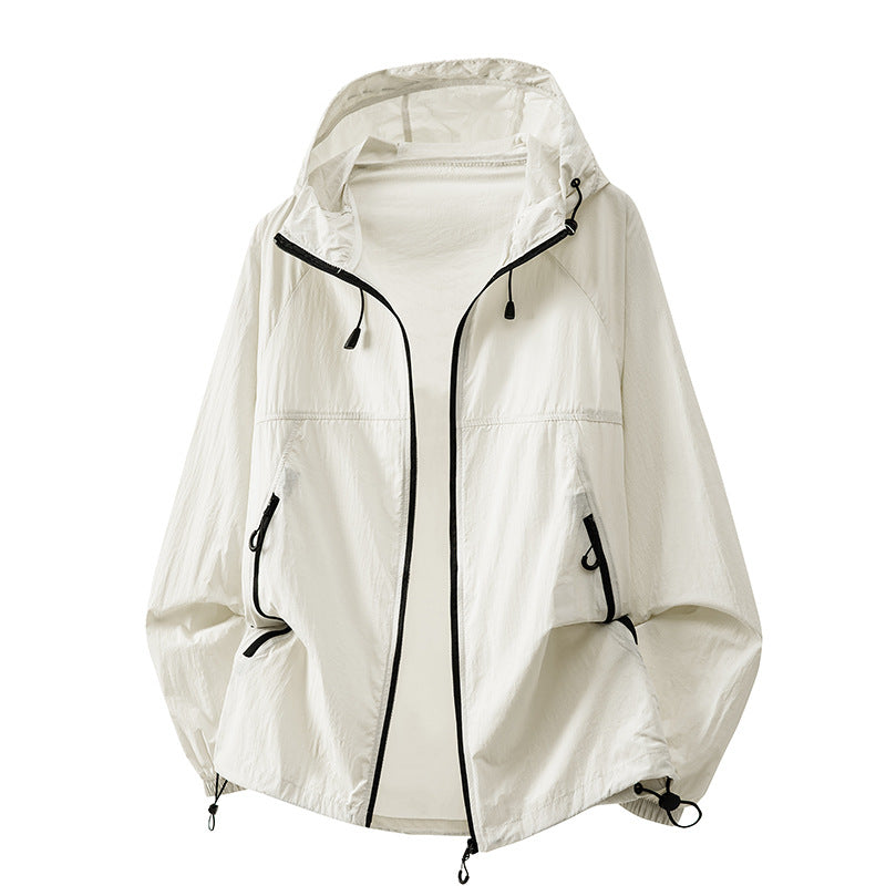 Herren Technische Kapuzenjacke mit Reißverschluss – Taviero