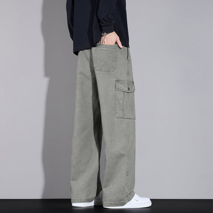 Herren Cargo-Hose im weiten Relaxed-Fit mit Tunnelzugbund und Mehrfachtaschen Echo Archiv