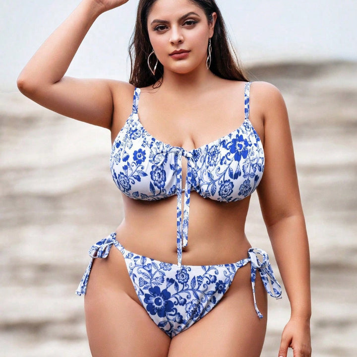 Damen Blumendruck Bikini Set Echo Archiv