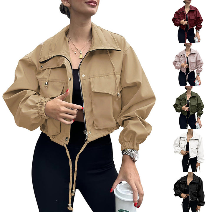 Damen Modische und sportliche Kurzjacke – Célinea