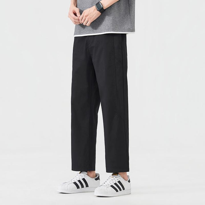 Herren Legere Relaxed Fit Stoffhose Echo Archiv