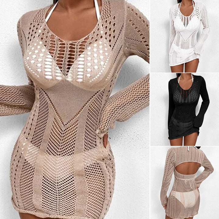 Damen elegantes gehäkeltes Strandkleid Echo Archiv