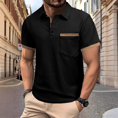 Herren Kurzarm Poloshirt Echoarchiv