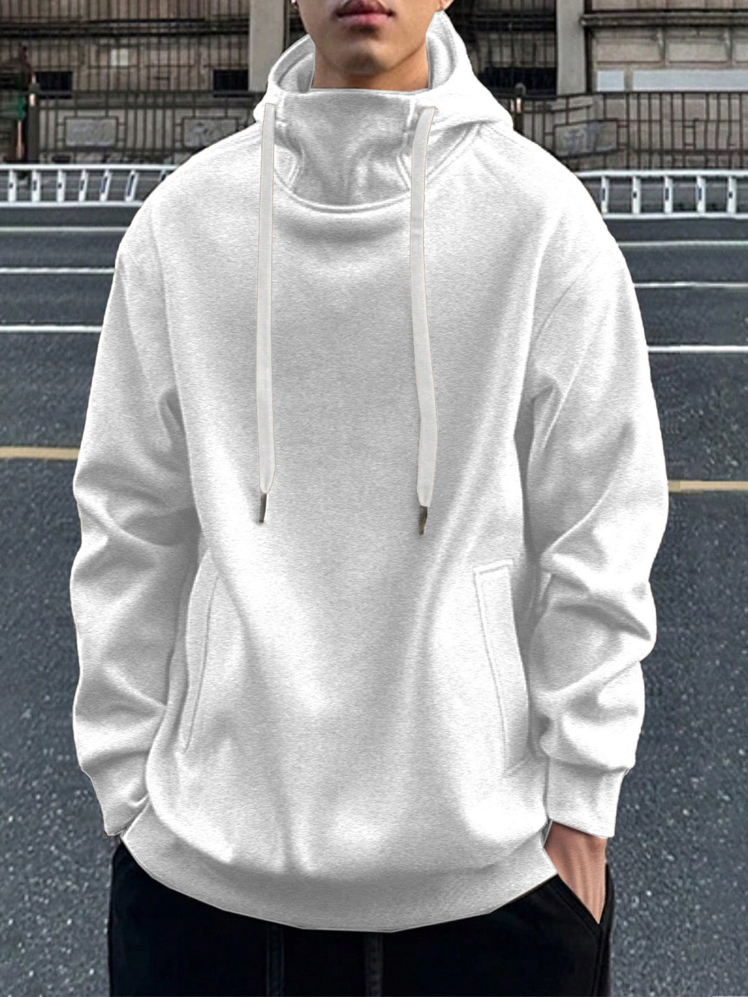 Herren Bequemer Kapuzenpullover Echo Archiv
