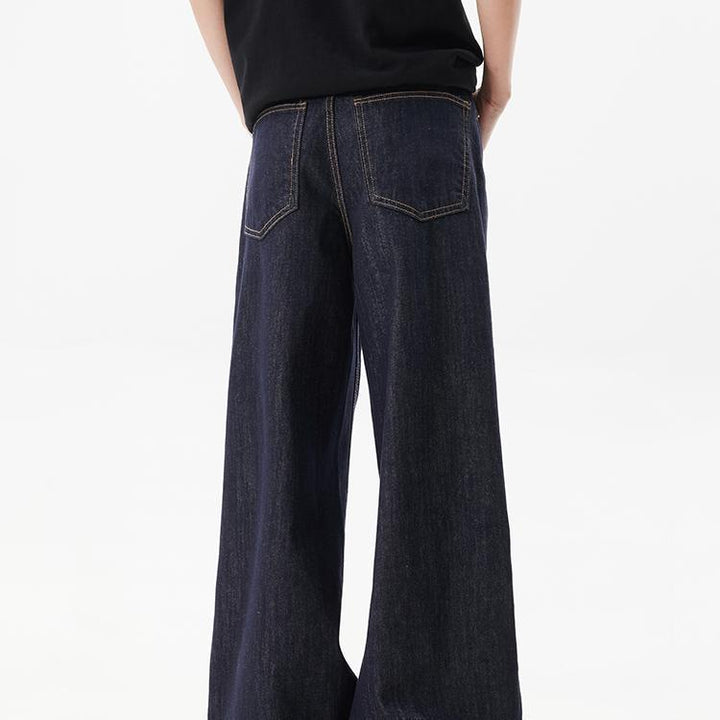Damen Weit geschnittene Denim-Hose Echoarchiv